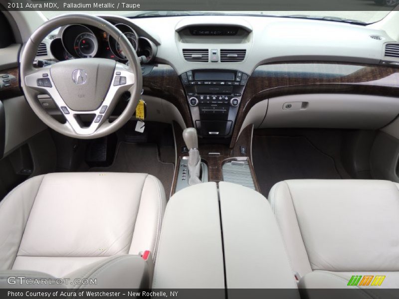Palladium Metallic / Taupe 2011 Acura MDX