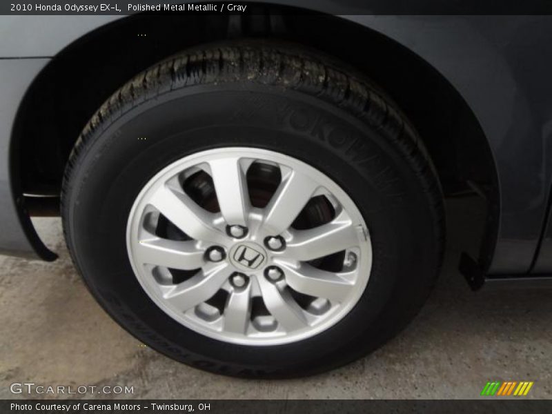 Polished Metal Metallic / Gray 2010 Honda Odyssey EX-L