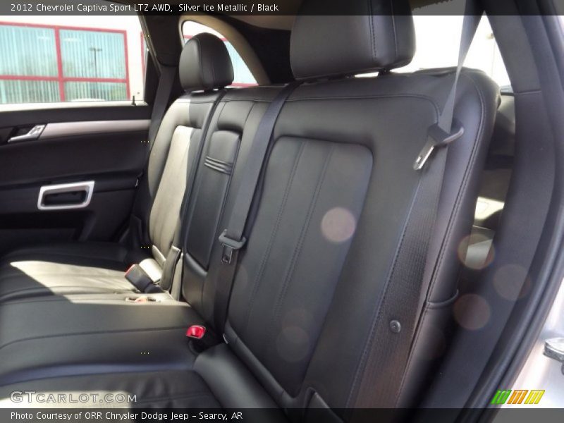 Silver Ice Metallic / Black 2012 Chevrolet Captiva Sport LTZ AWD