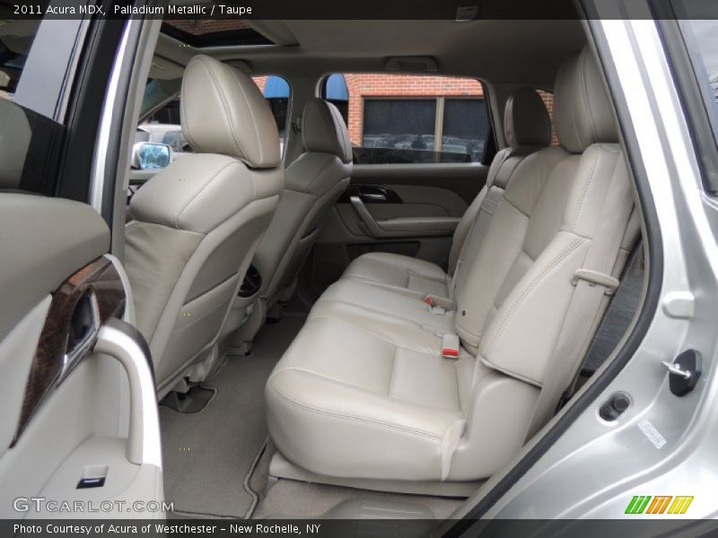 Palladium Metallic / Taupe 2011 Acura MDX