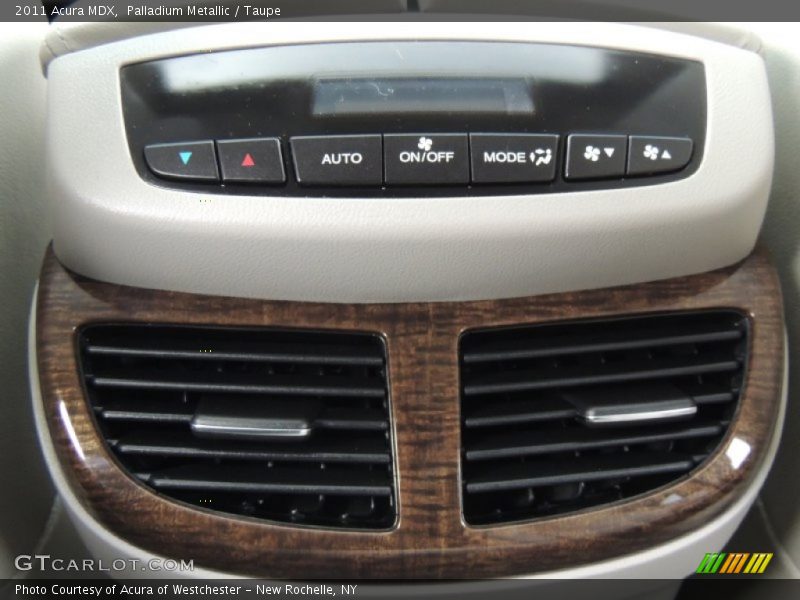Palladium Metallic / Taupe 2011 Acura MDX