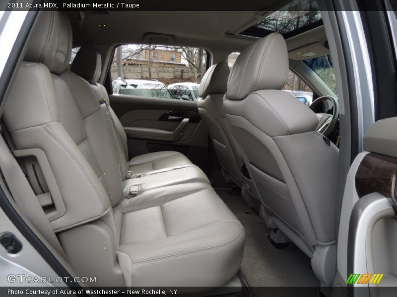 Palladium Metallic / Taupe 2011 Acura MDX
