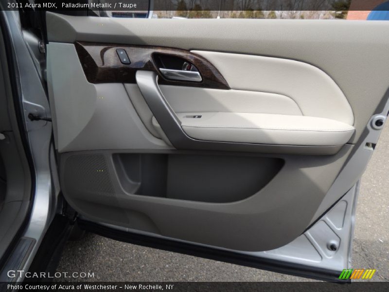 Palladium Metallic / Taupe 2011 Acura MDX