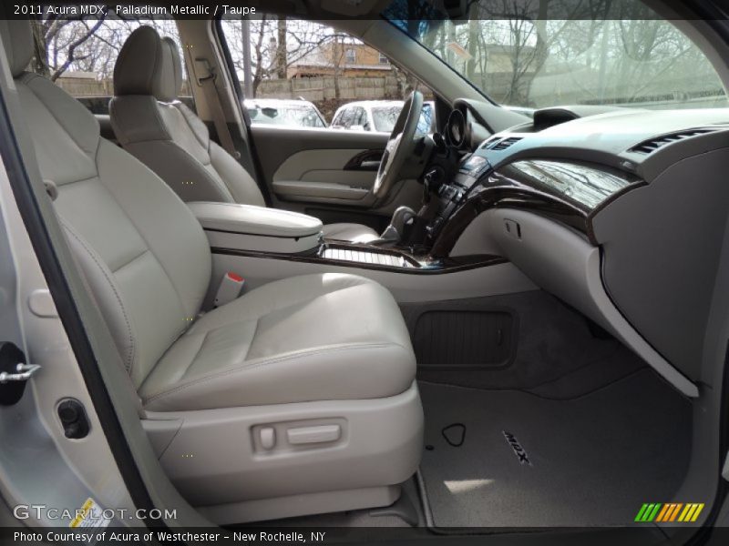 Palladium Metallic / Taupe 2011 Acura MDX