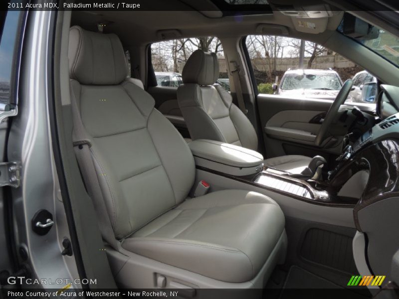 Palladium Metallic / Taupe 2011 Acura MDX