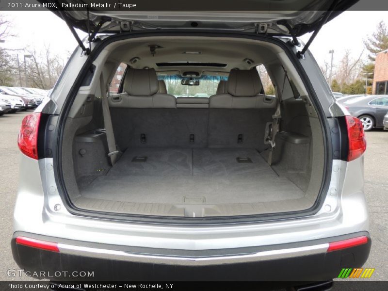 Palladium Metallic / Taupe 2011 Acura MDX