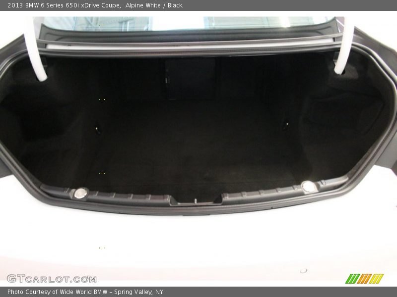  2013 6 Series 650i xDrive Coupe Trunk