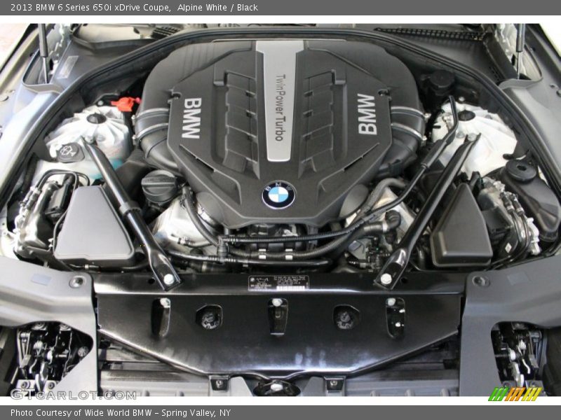  2013 6 Series 650i xDrive Coupe Engine - 4.4 Liter DI TwinPower Turbocharged DOHC 32-Valve VVT V8