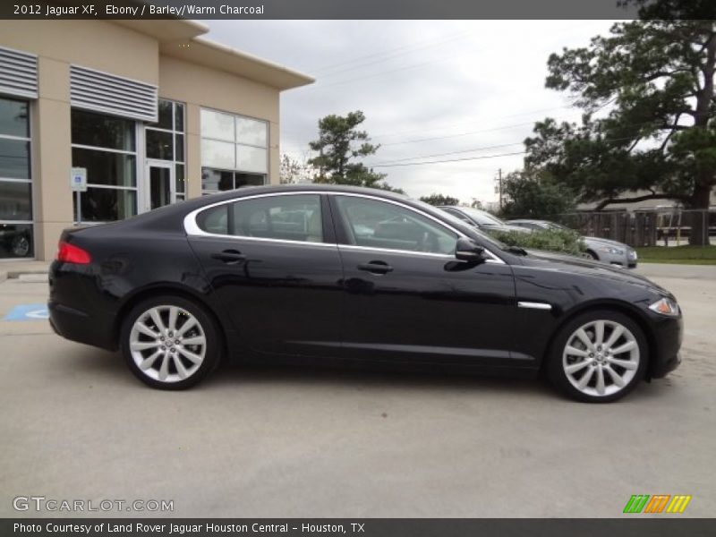 Ebony / Barley/Warm Charcoal 2012 Jaguar XF