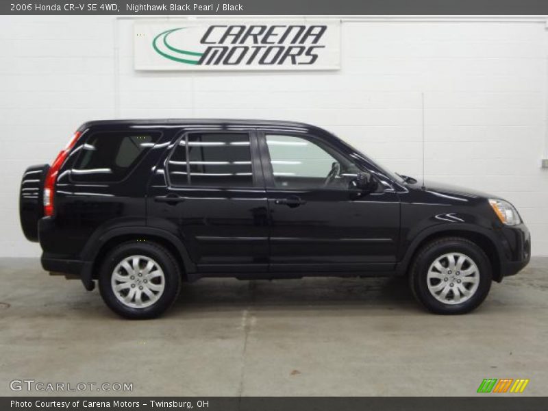 Nighthawk Black Pearl / Black 2006 Honda CR-V SE 4WD