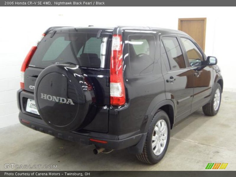 Nighthawk Black Pearl / Black 2006 Honda CR-V SE 4WD