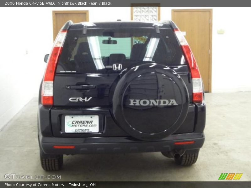 Nighthawk Black Pearl / Black 2006 Honda CR-V SE 4WD