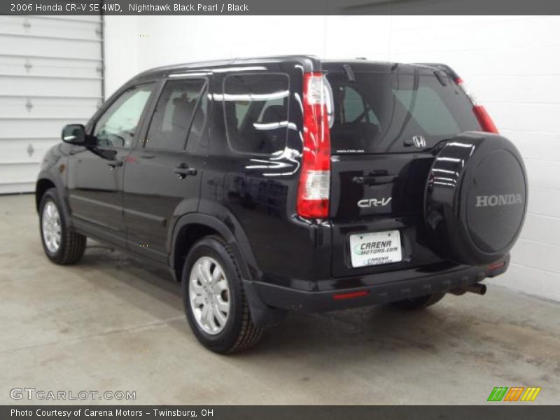 Nighthawk Black Pearl / Black 2006 Honda CR-V SE 4WD