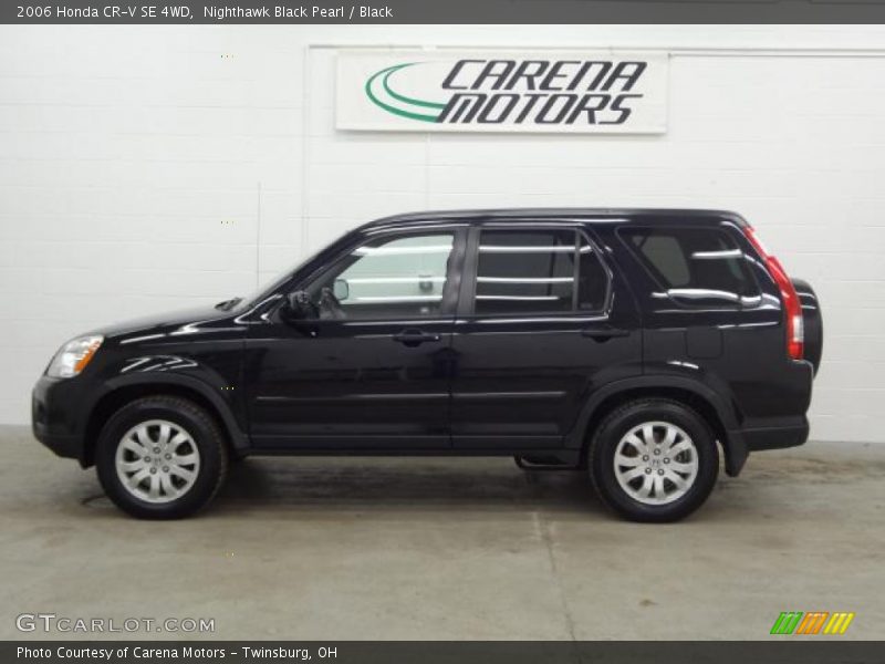 Nighthawk Black Pearl / Black 2006 Honda CR-V SE 4WD