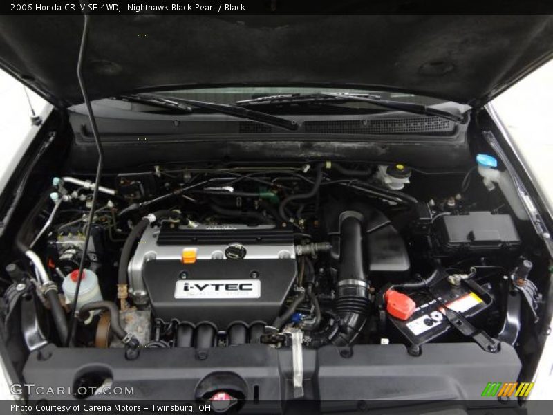 Nighthawk Black Pearl / Black 2006 Honda CR-V SE 4WD