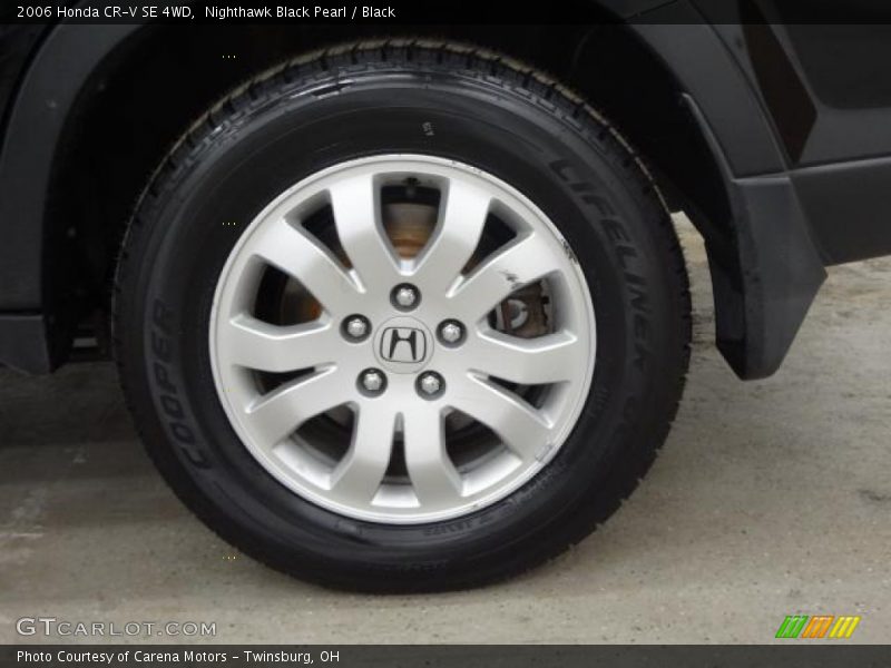 Nighthawk Black Pearl / Black 2006 Honda CR-V SE 4WD