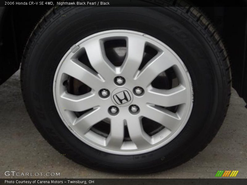 Nighthawk Black Pearl / Black 2006 Honda CR-V SE 4WD