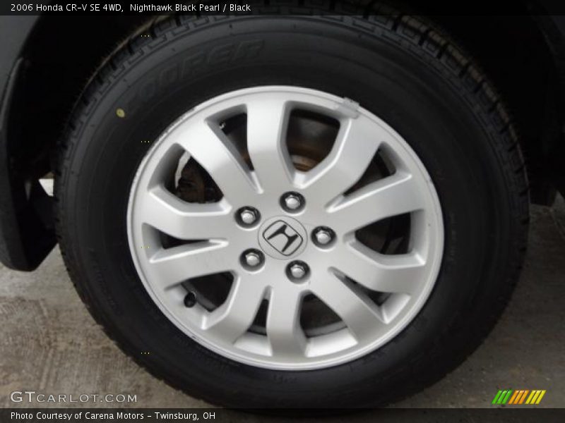 Nighthawk Black Pearl / Black 2006 Honda CR-V SE 4WD