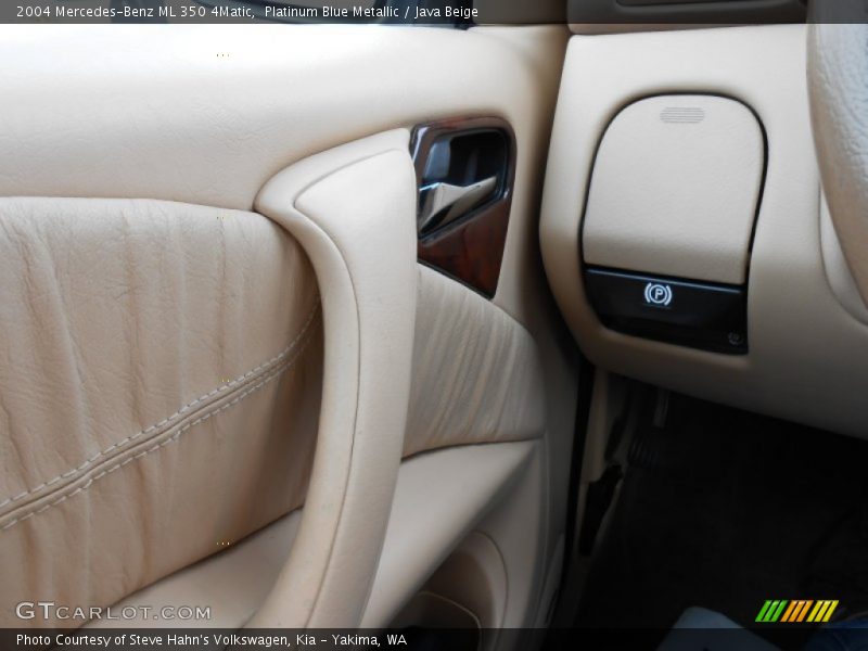 Platinum Blue Metallic / Java Beige 2004 Mercedes-Benz ML 350 4Matic