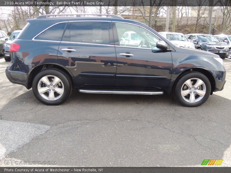 Bali Blue Pearl / Taupe Gray 2010 Acura MDX Technology