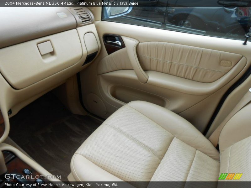 Front Seat of 2004 ML 350 4Matic