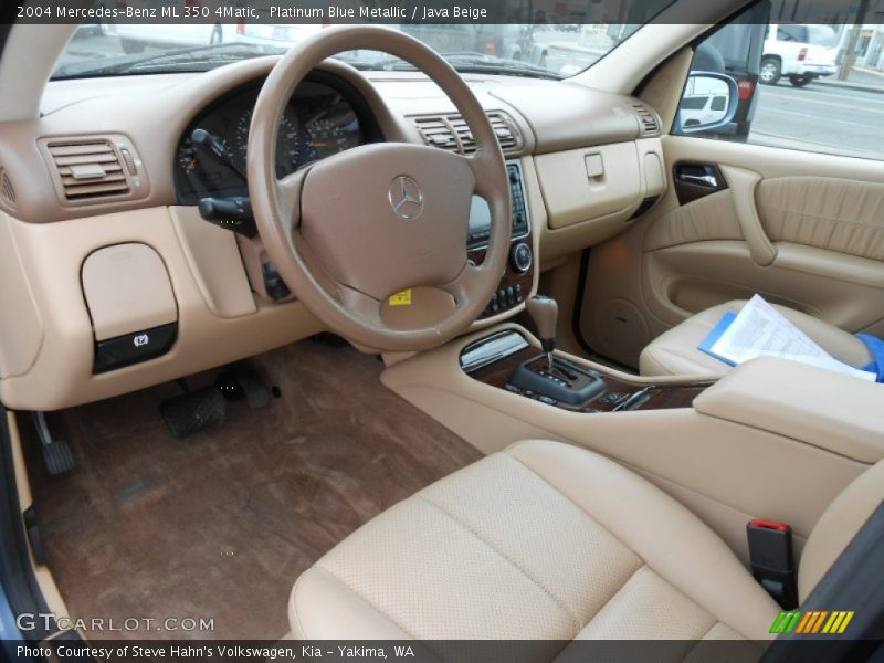  2004 ML 350 4Matic Java Beige Interior