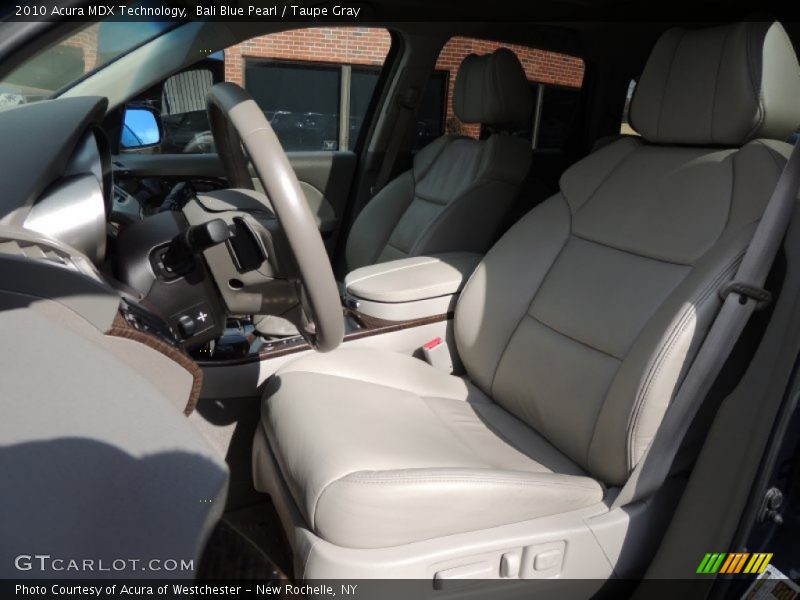 Bali Blue Pearl / Taupe Gray 2010 Acura MDX Technology