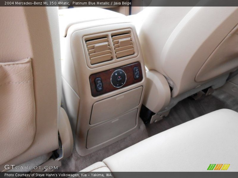 Platinum Blue Metallic / Java Beige 2004 Mercedes-Benz ML 350 4Matic