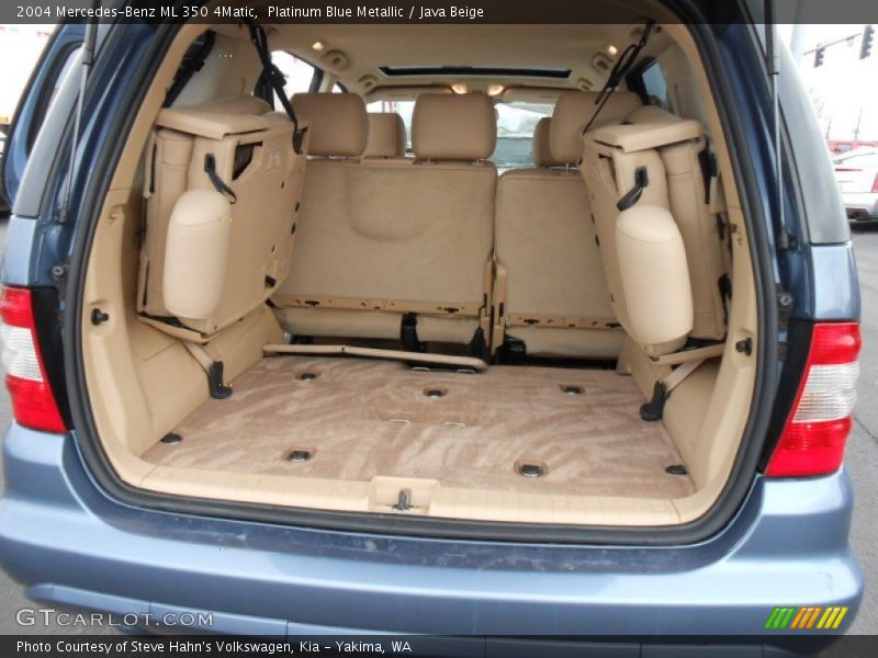  2004 ML 350 4Matic Trunk
