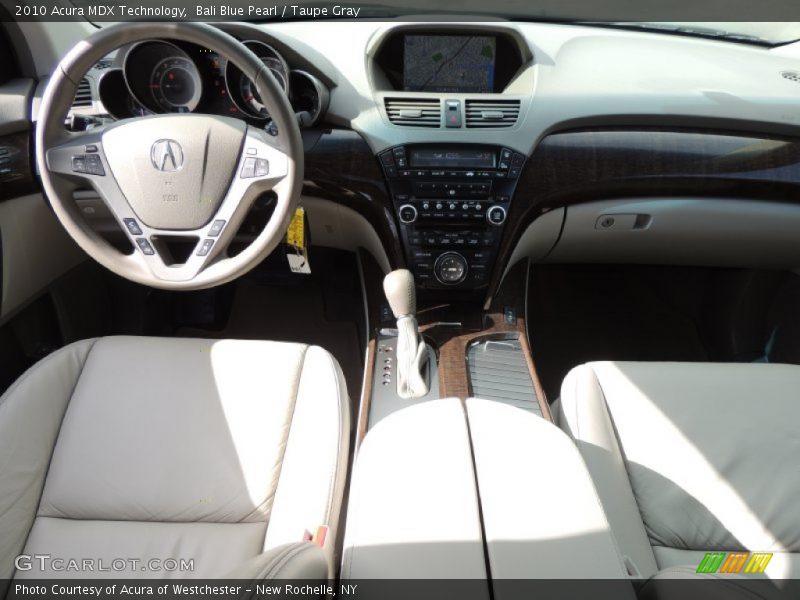 Bali Blue Pearl / Taupe Gray 2010 Acura MDX Technology