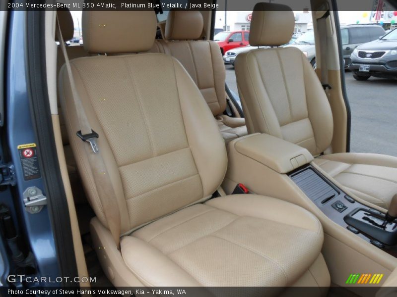 Front Seat of 2004 ML 350 4Matic