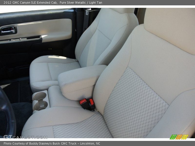 Pure Silver Metallic / Light Tan 2012 GMC Canyon SLE Extended Cab