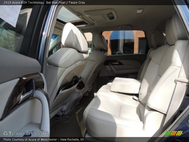 Bali Blue Pearl / Taupe Gray 2010 Acura MDX Technology