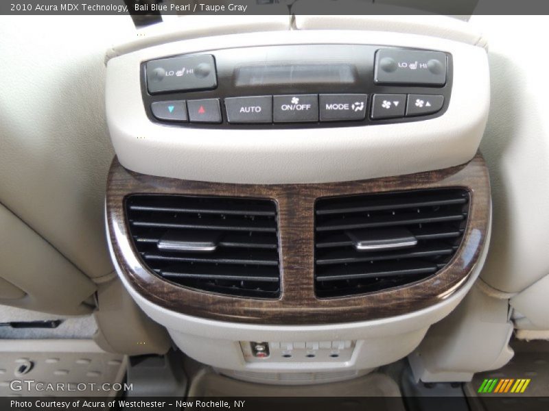 Bali Blue Pearl / Taupe Gray 2010 Acura MDX Technology
