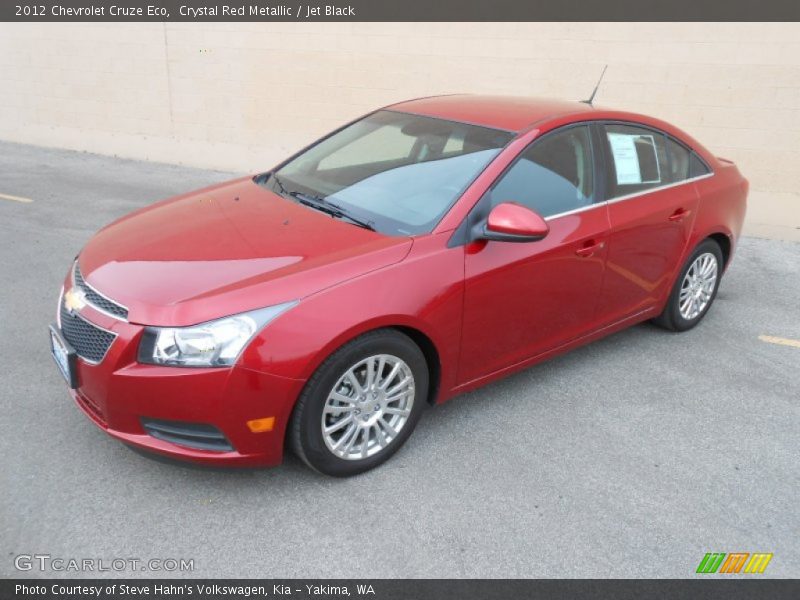 Crystal Red Metallic / Jet Black 2012 Chevrolet Cruze Eco