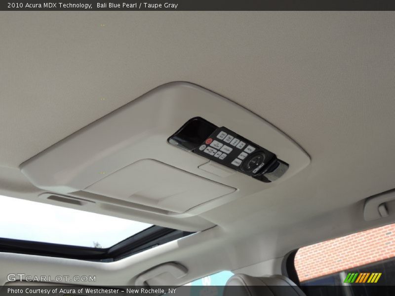 Bali Blue Pearl / Taupe Gray 2010 Acura MDX Technology
