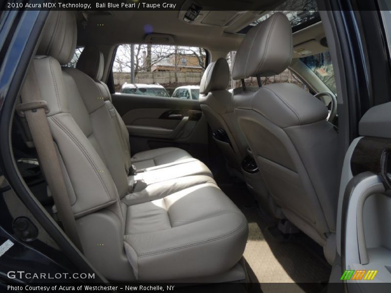 Bali Blue Pearl / Taupe Gray 2010 Acura MDX Technology