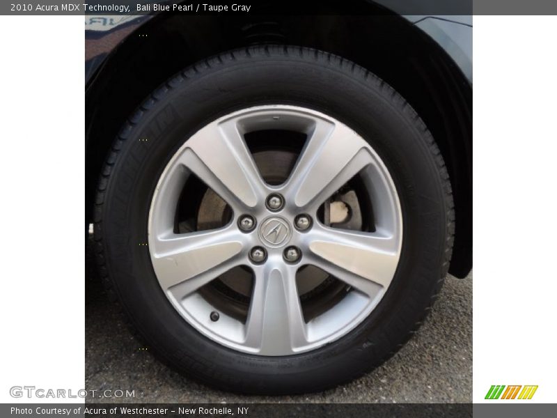 Bali Blue Pearl / Taupe Gray 2010 Acura MDX Technology
