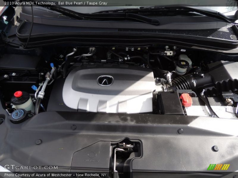 Bali Blue Pearl / Taupe Gray 2010 Acura MDX Technology
