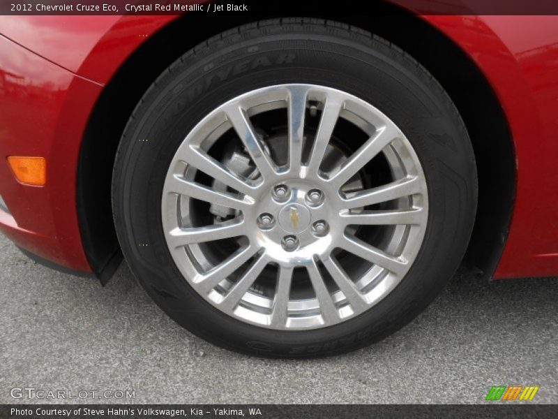 Crystal Red Metallic / Jet Black 2012 Chevrolet Cruze Eco