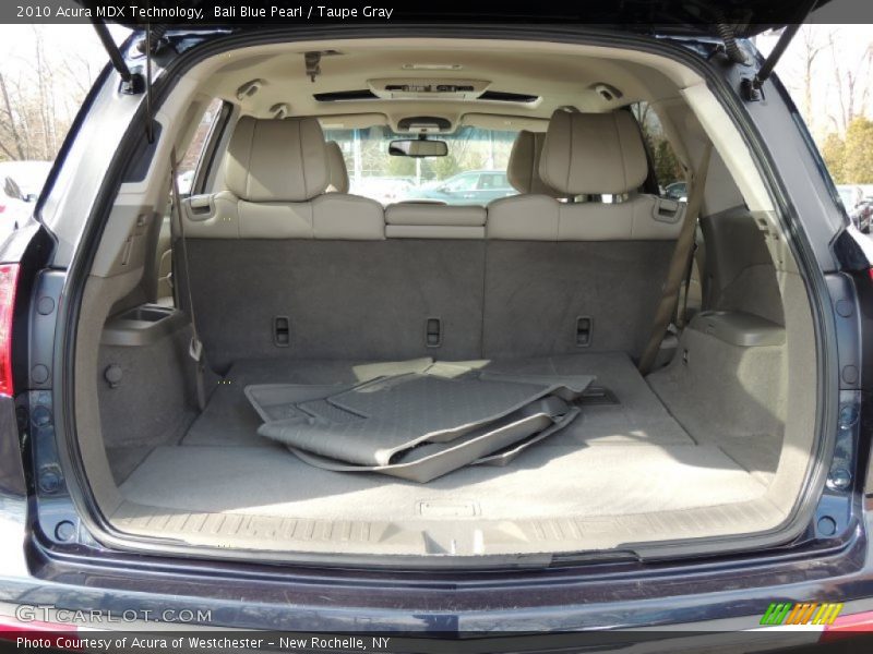 Bali Blue Pearl / Taupe Gray 2010 Acura MDX Technology