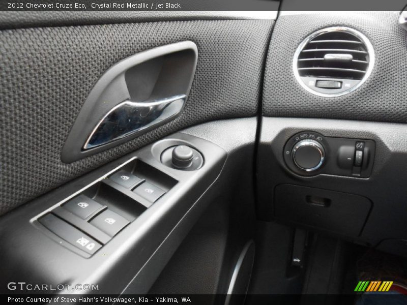 Crystal Red Metallic / Jet Black 2012 Chevrolet Cruze Eco