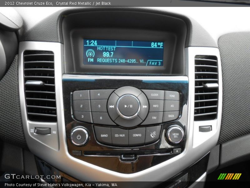 Crystal Red Metallic / Jet Black 2012 Chevrolet Cruze Eco