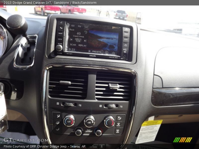 Sandstone / Black/Sandstorm 2013 Dodge Grand Caravan SXT