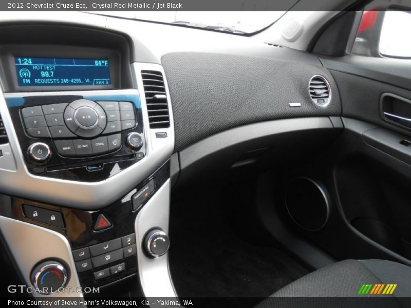 Crystal Red Metallic / Jet Black 2012 Chevrolet Cruze Eco