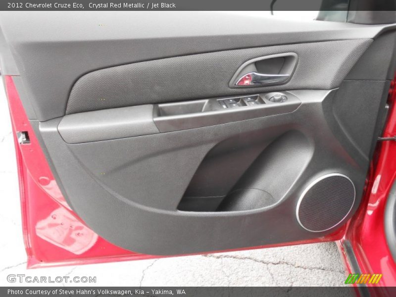 Crystal Red Metallic / Jet Black 2012 Chevrolet Cruze Eco