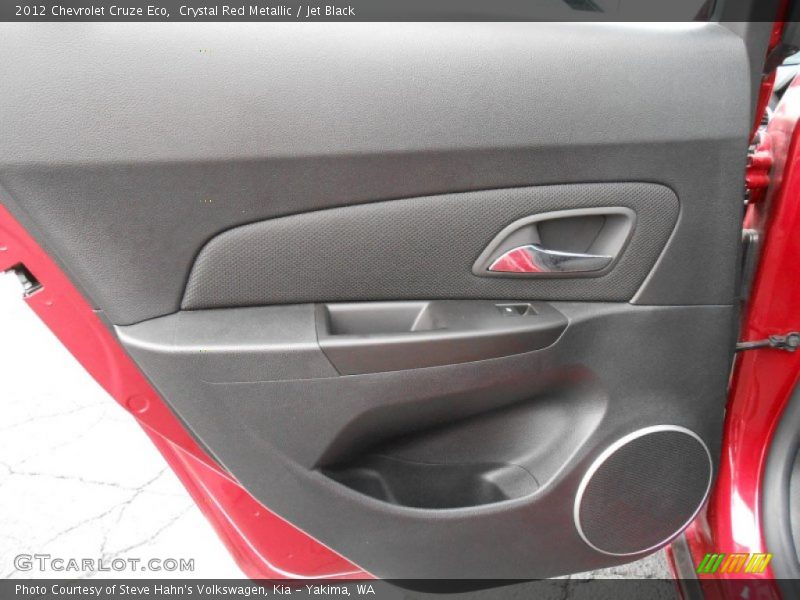Crystal Red Metallic / Jet Black 2012 Chevrolet Cruze Eco