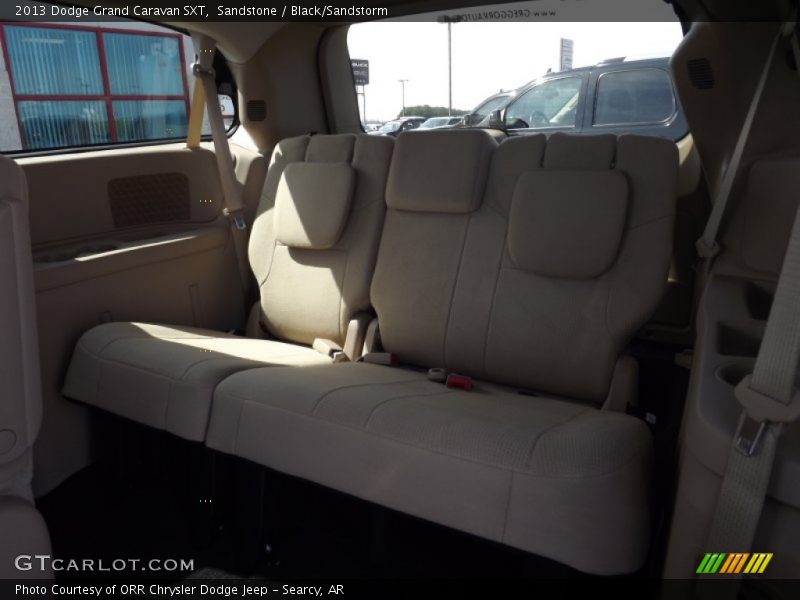 Sandstone / Black/Sandstorm 2013 Dodge Grand Caravan SXT