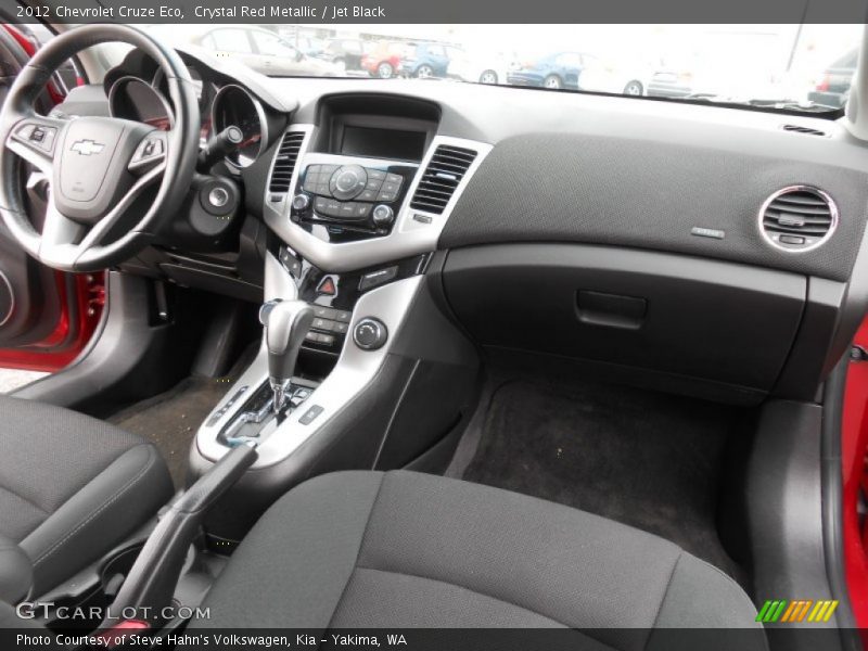 Crystal Red Metallic / Jet Black 2012 Chevrolet Cruze Eco