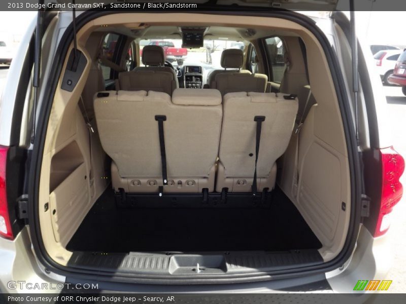  2013 Grand Caravan SXT Trunk